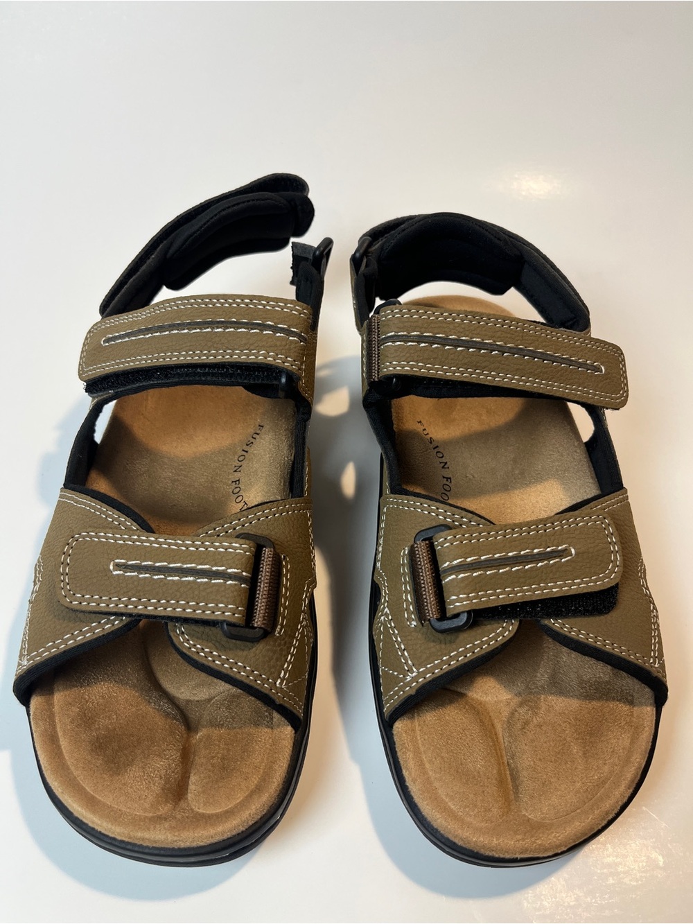 Mens’ Sz 8 Dockers Newpage Outdoor Sport Sandals with Memory Foam